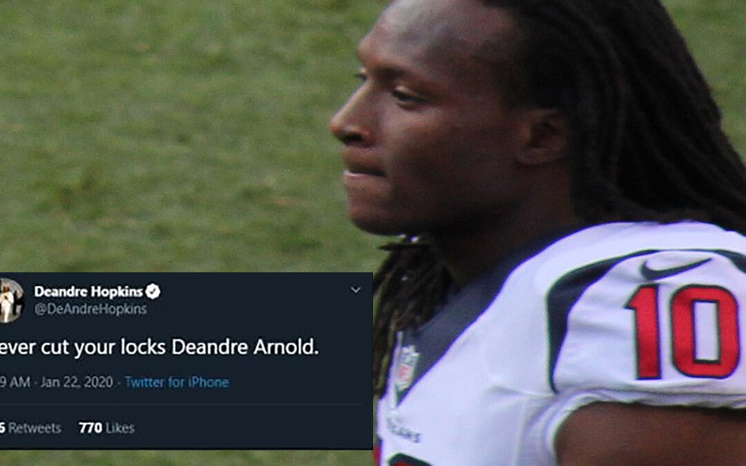 “Never cut your locks Deandre Arnold” – Texans’ DeAndre Hopkins supports for student suspended over locks