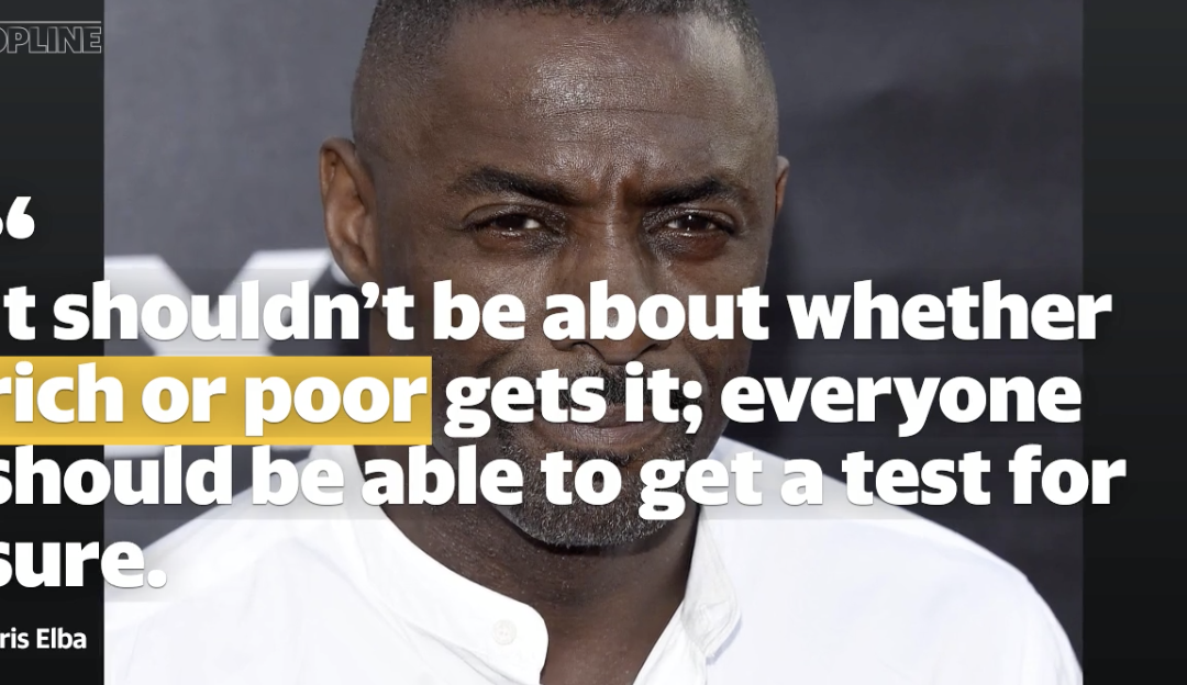 “Absolute bulls**t” Idris Elba hits back over claims he is being paid to say he has coronavirus!